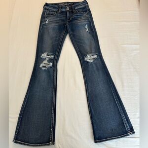 AE DENIM SUPER STRETCH X ARTIST® FLARE JEAN